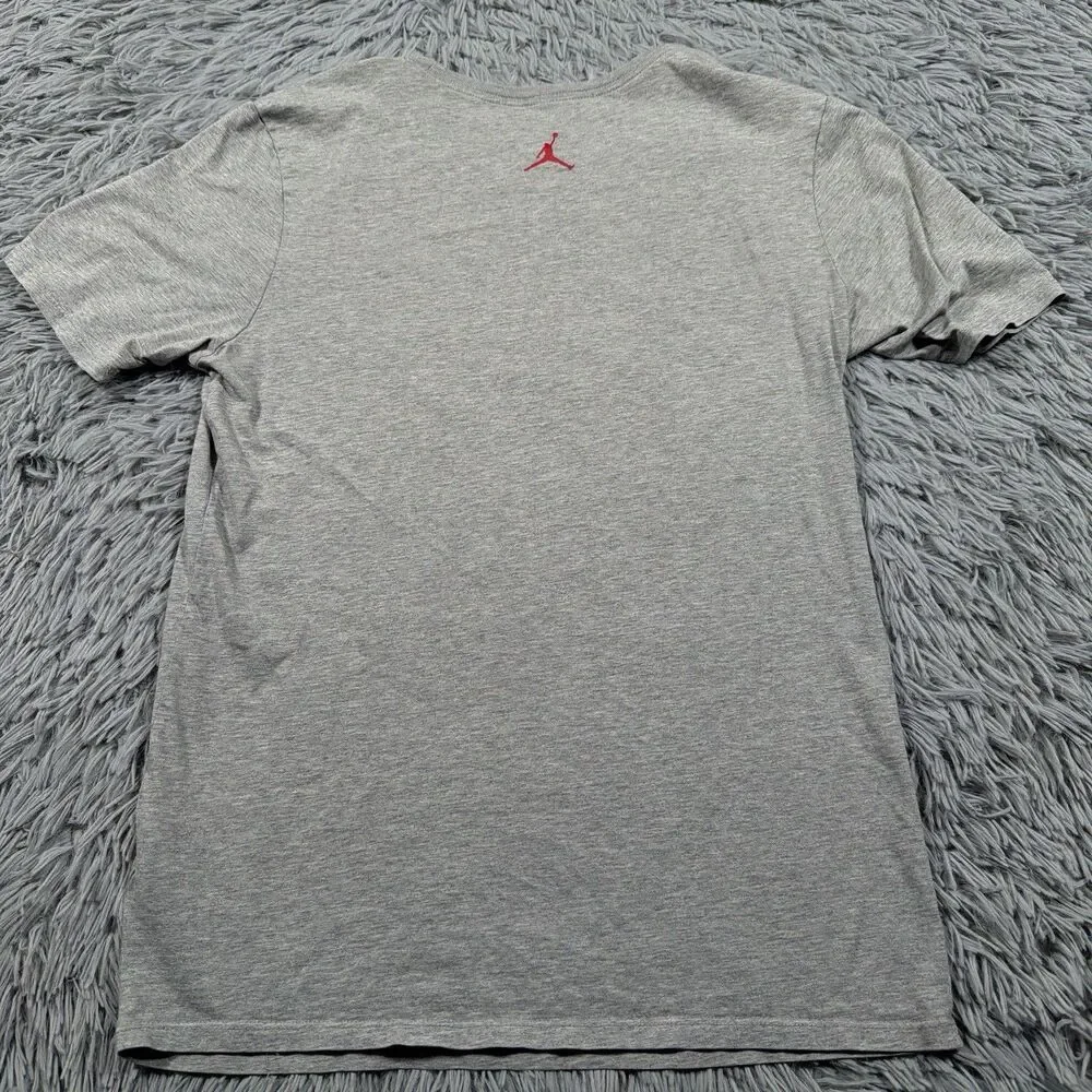 Jordan Nike Shirt Small Gray Olympic Tinker Alternate Retro USA Pullover Mens